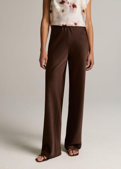 Colette High-Rise Fluid Satin Bias Pant - US 3330