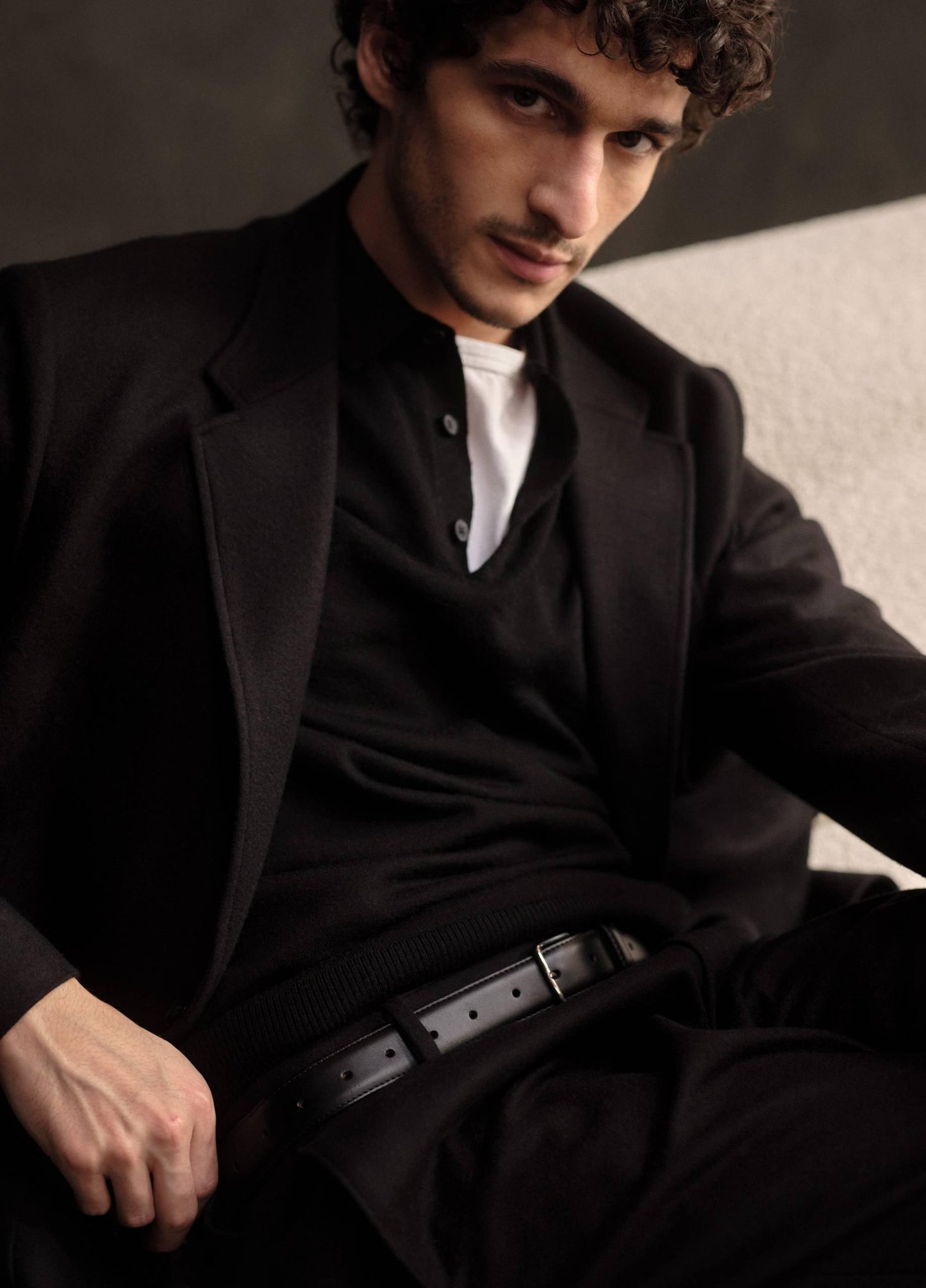 Wool Polo Sweater - US 9680