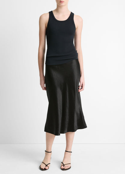Ribbed Scoop-Neck Tank - US 1187