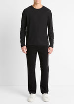 Pima Cotton Piqué Long-Sleeve T-Shirt - US 7934