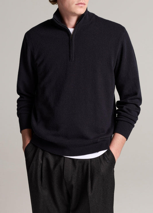 Plush Cashmere Quarter-Zip Sweater - US 4984