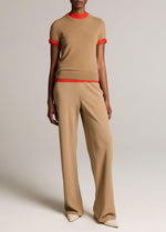 Colette High-Rise Crepe Bias Pant - US 7772