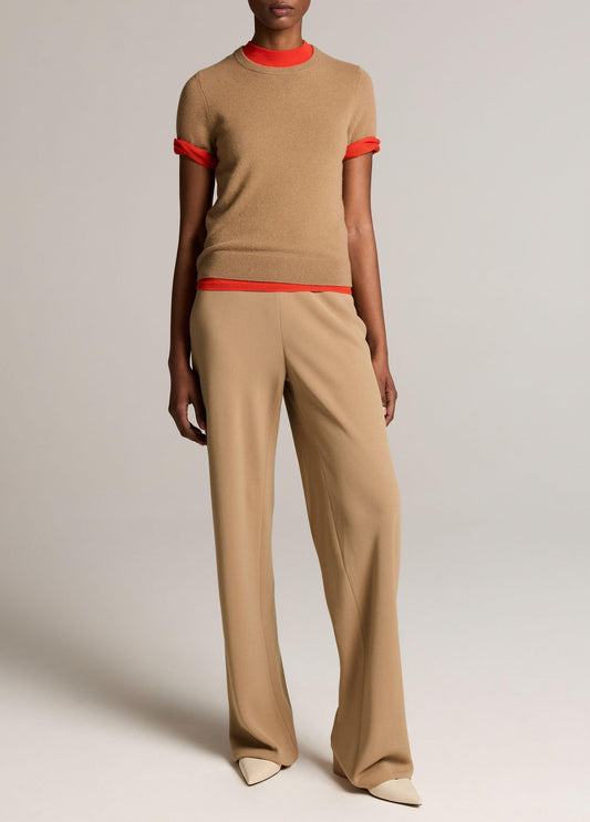 Colette High-Rise Crepe Bias Pant - US 7772