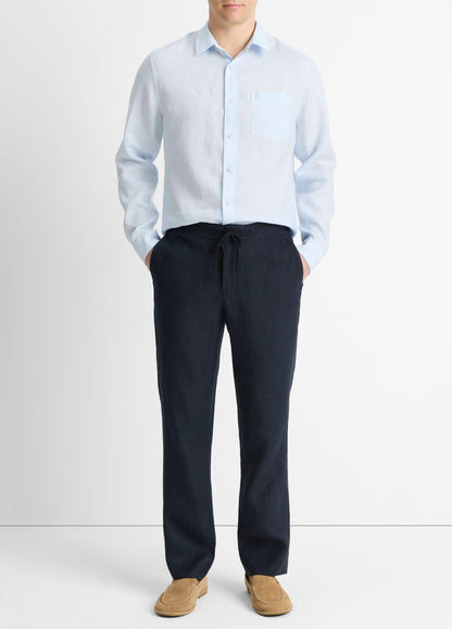 Linen Long-Sleeve Shirt - US 6985