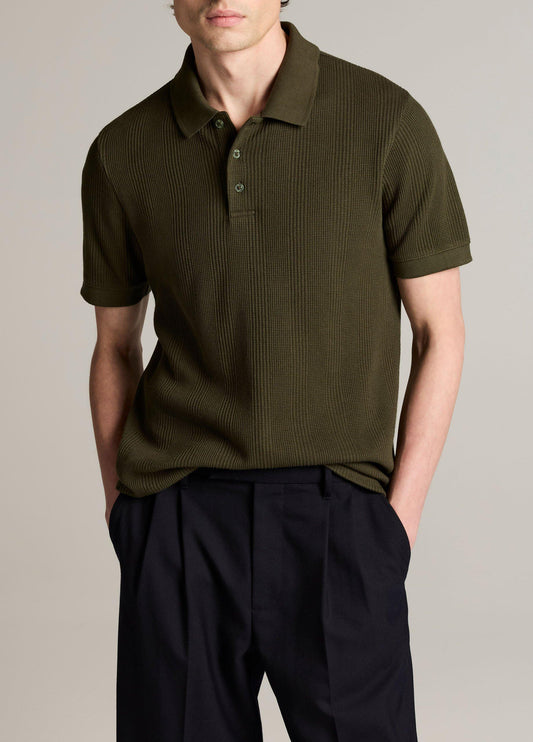 Variegated Pima Cotton Polo Shirt - US 5130