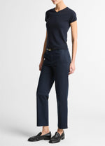 Avery Mid-Rise Italian Stretch-Cotton Chino Pant - US 4905
