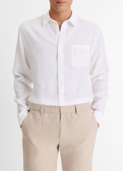 Linen Long-Sleeve Shirt - US 4249