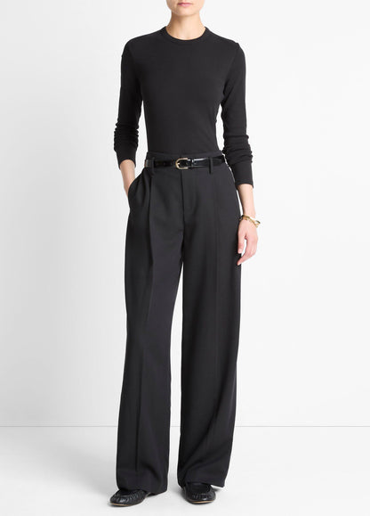 Essential Pima Cotton-Blend Long-Sleeve T-Shirt - US 7794