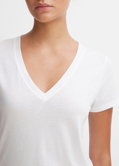 Essential Pima Cotton V-Neck T-Shirt - US 6432