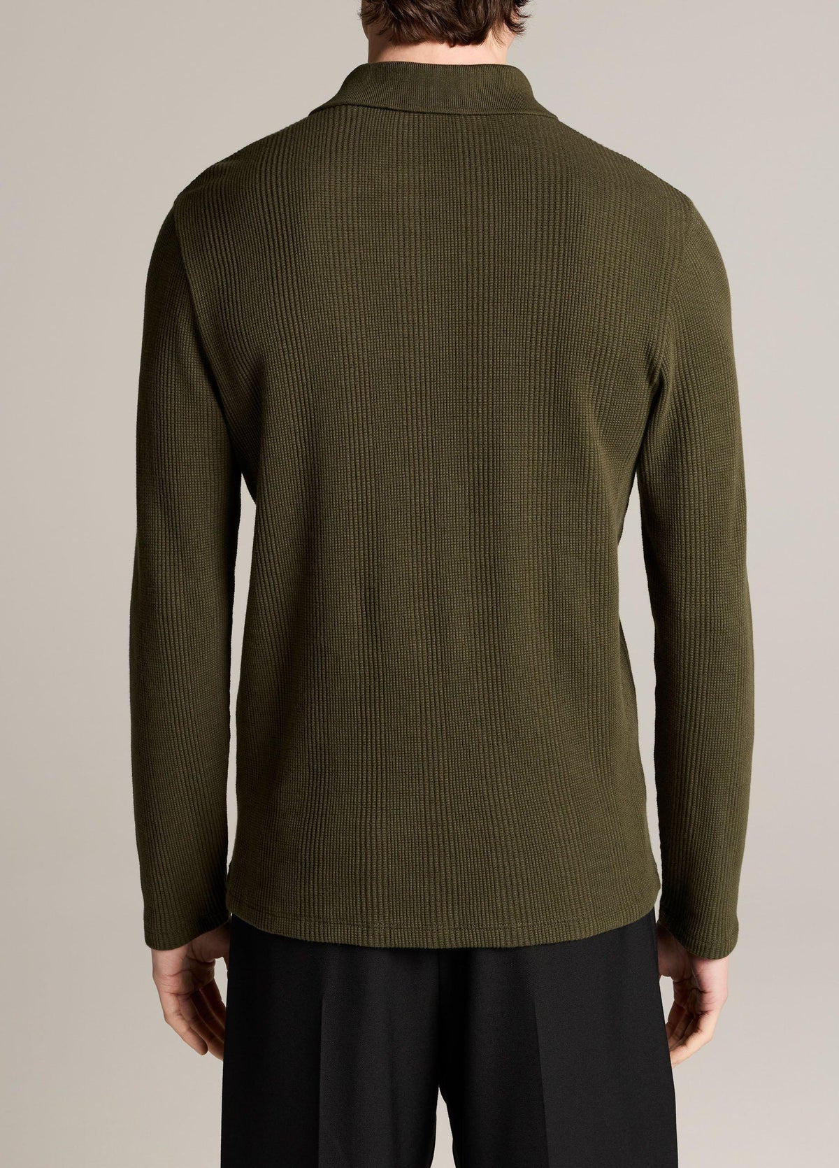 Variegated Cotton Polo Shirt - US 3854