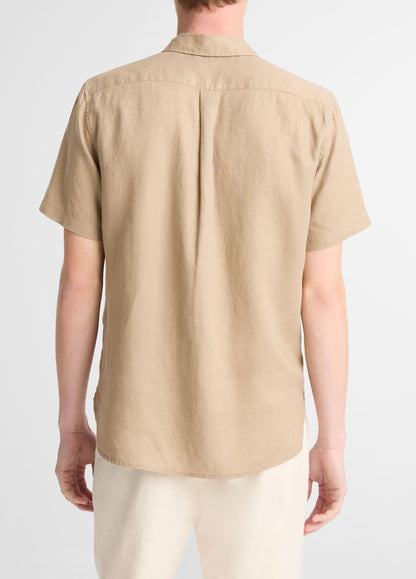 Linen Short-Sleeve Shirt - US 7761