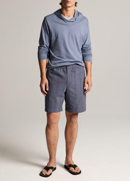 Slub Pima Cotton Double-Layer Hoodie - US 1424