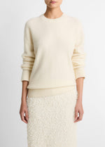 Plush Cashmere Crew Neck Sweater - US 2800