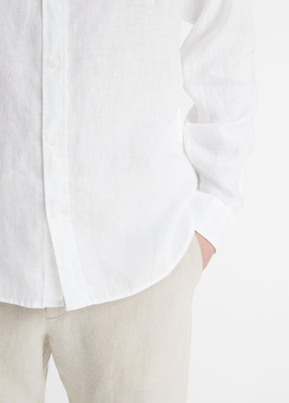 Linen Long-Sleeve Shirt - US 4249