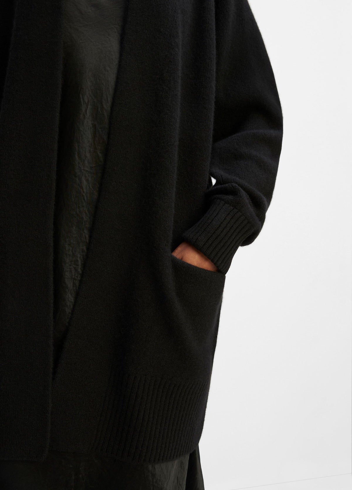Cashmere Open-Front Cardigan - US 7527
