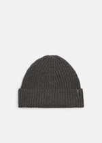 Cashmere Shaker-Stitch Beanie - US 8152