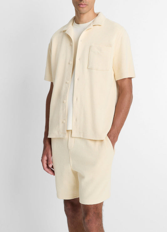 Cotton Bouclé Cabana Shirt - US 5829