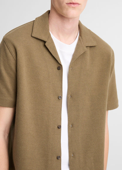 Cotton Bouclé Cabana Shirt - US 3374