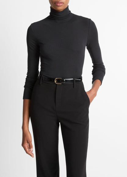 Essential Long-Sleeve Turtleneck Top - US 2085