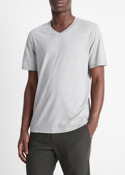 Pima Cotton V-Neck T-Shirt - US 9718