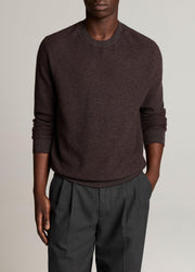 Chocolate Plum/Medium Heather Grey