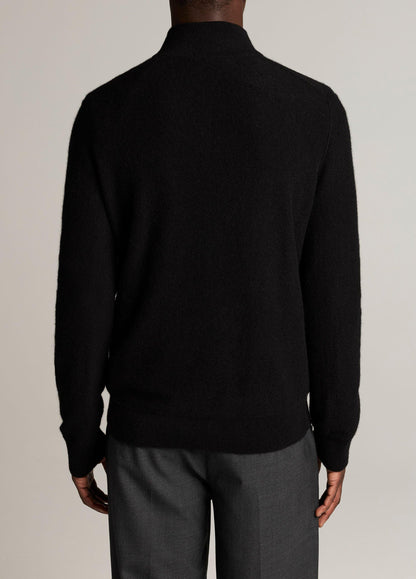 Plush Cashmere Quarter-Zip Sweater - US 5547