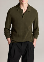 Variegated Cotton Polo Shirt - US 3854