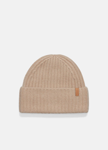 Plush Cashmere Chunky-Knit Beanie - US 9665