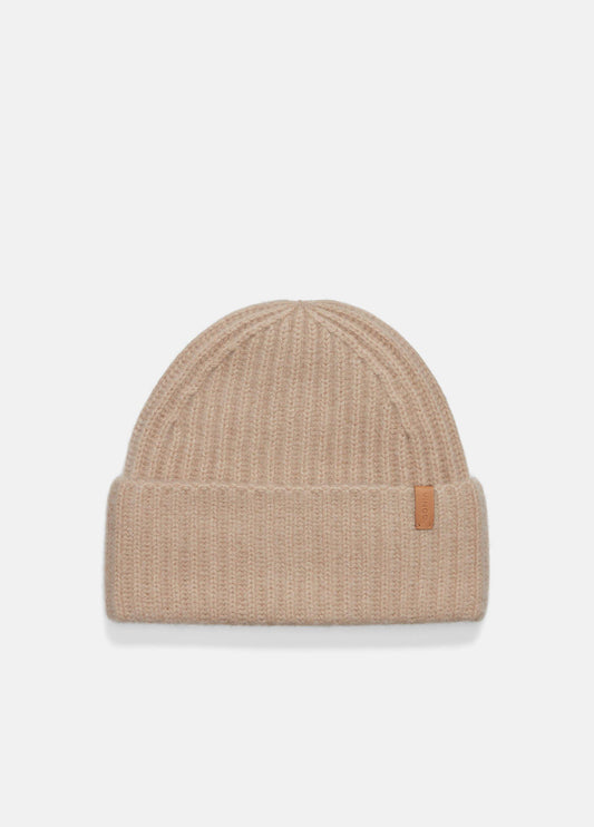Plush Cashmere Chunky-Knit Beanie - US 9665
