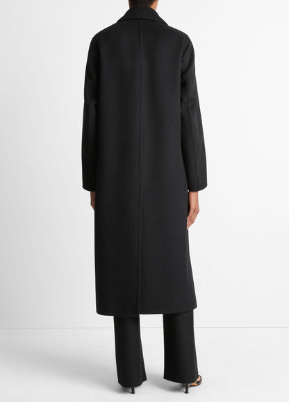 Wool-Blend Single-Breasted Coat - US 2472