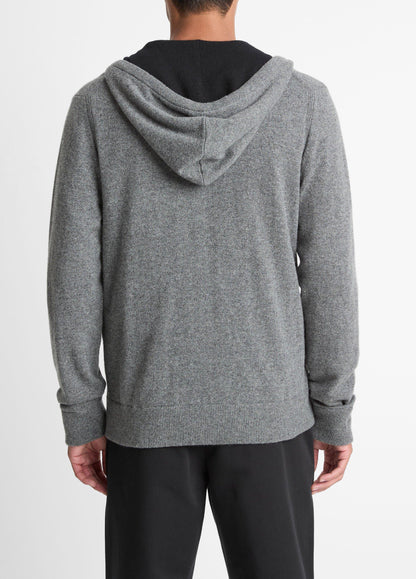 Cashmere Zip-Front Hoodie - US 8664