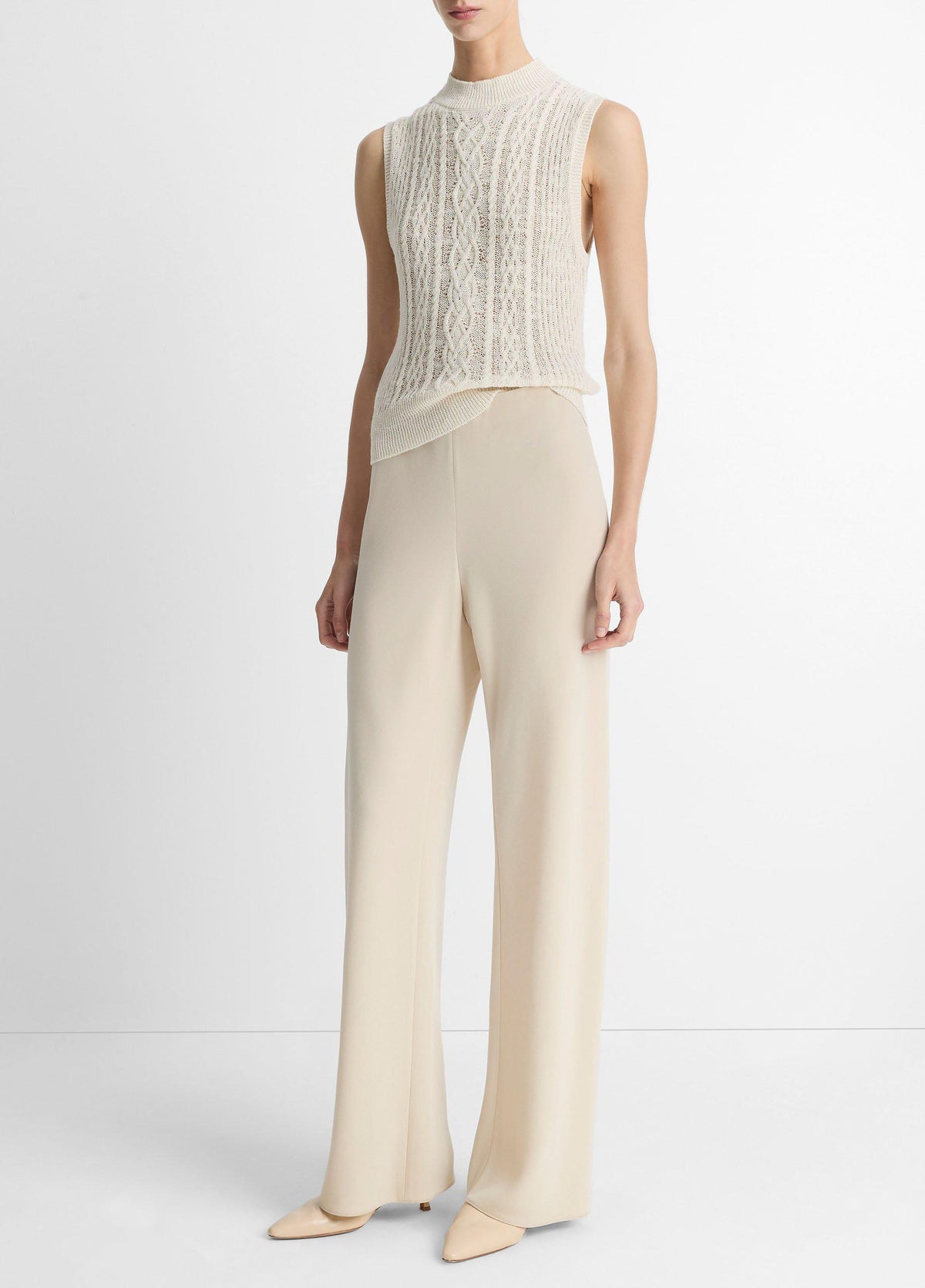 Colette High-Rise Crepe Bias Pant - US 2767