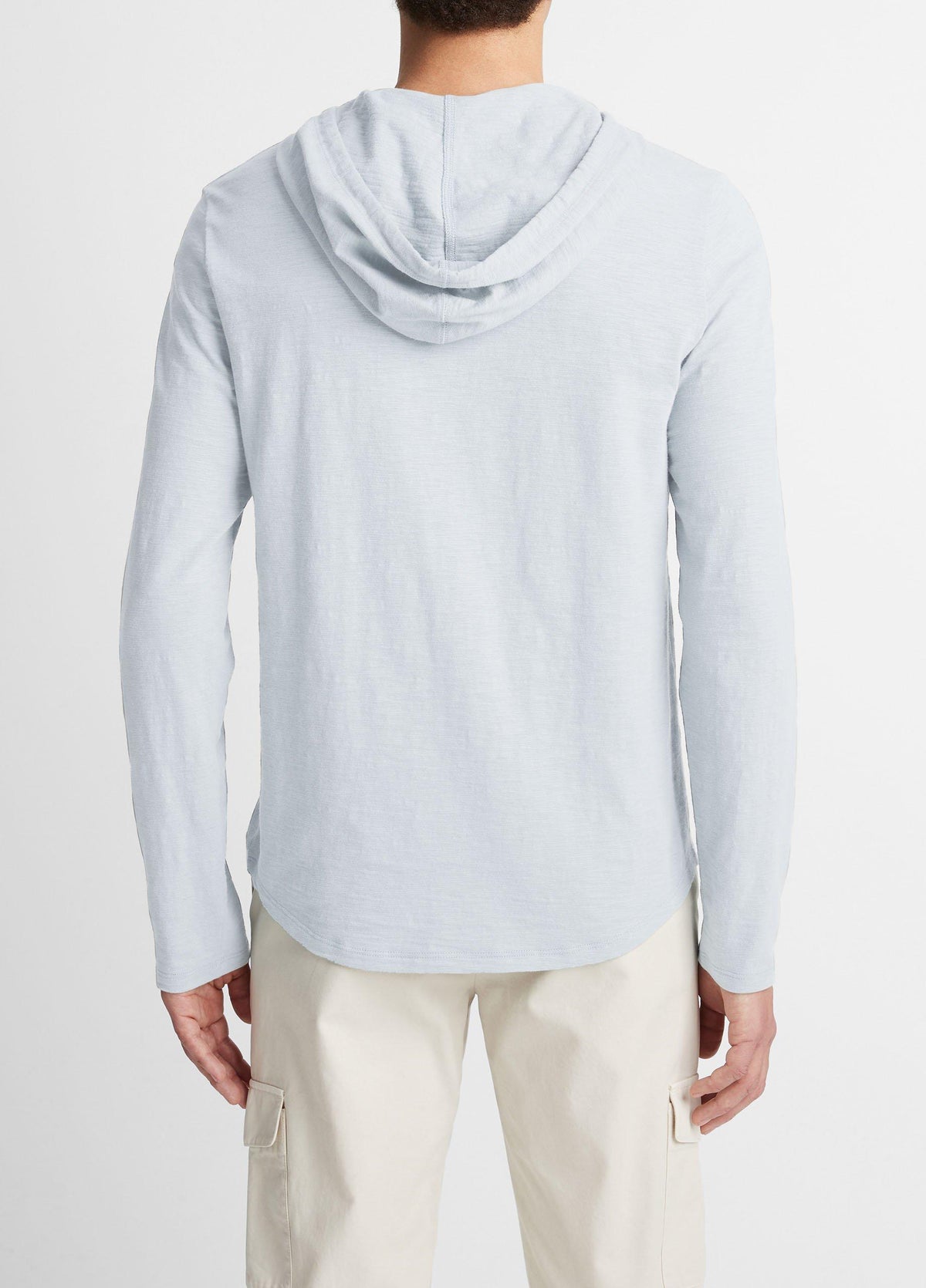Textured Cotton Hoodie - US 4896