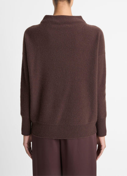 Plush Cashmere Funnel-Neck Sweater - US 3463