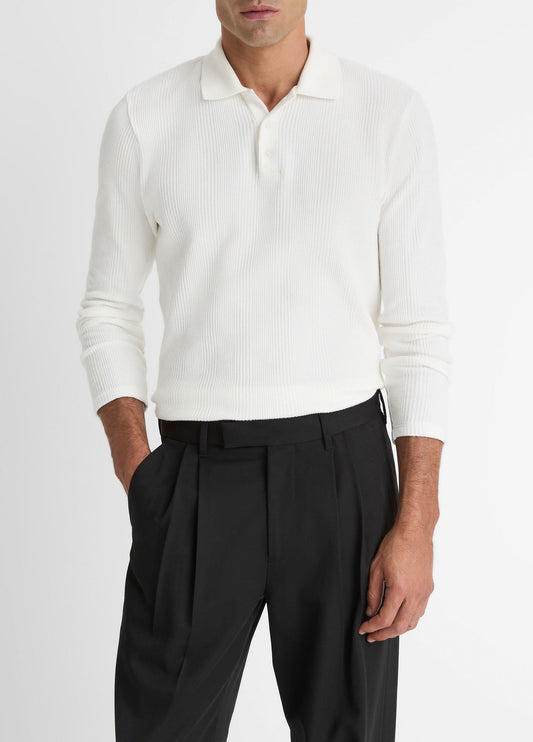 Variegated Cotton Polo Shirt - US 0365