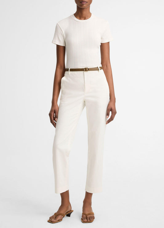 Avery Mid-Rise Italian Stretch-Cotton Chino Pant - US 1116