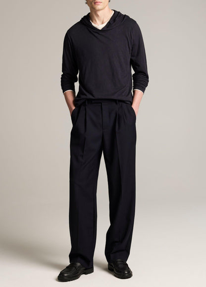 Slub Pima Cotton Double-Layer Hoodie - US 2899