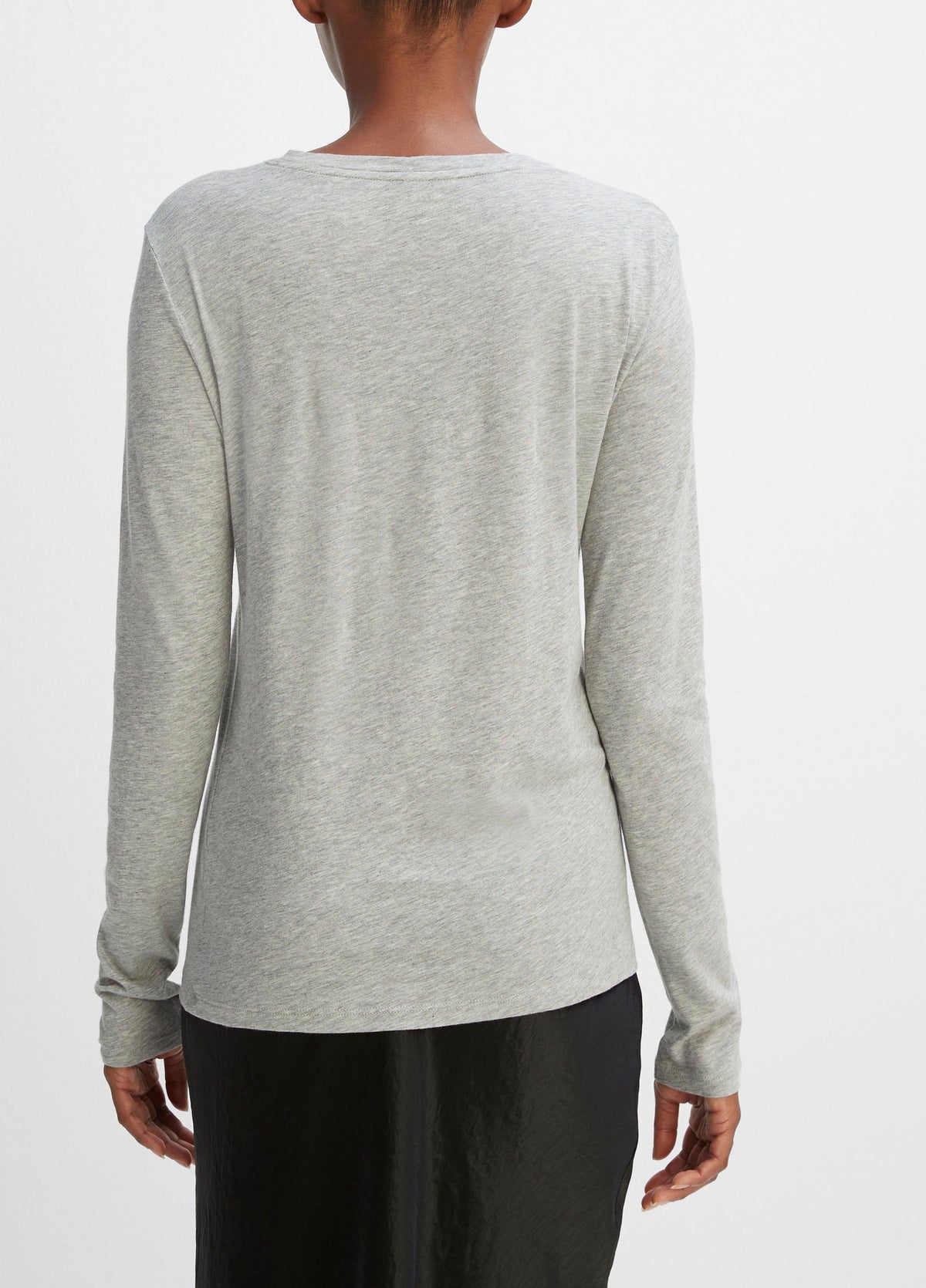 Essential Long Sleeve Crew Neck T-Shirt - US 2791